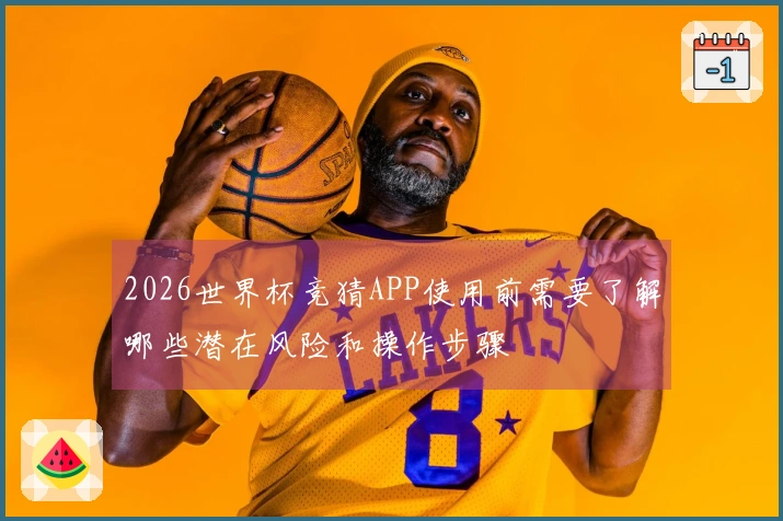 2026世界杯竞猜APP使用前需要了解哪些潜在风险和操作步骤